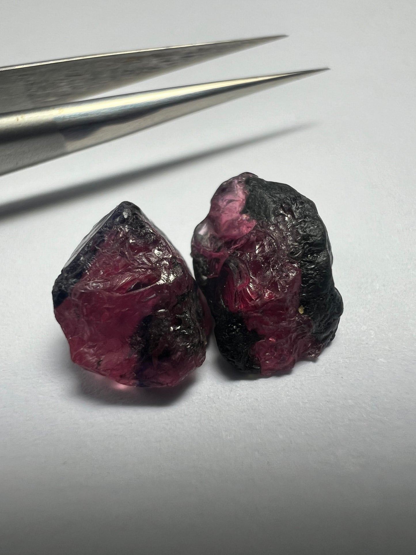 Ruby 7 ct / 2 pcs
