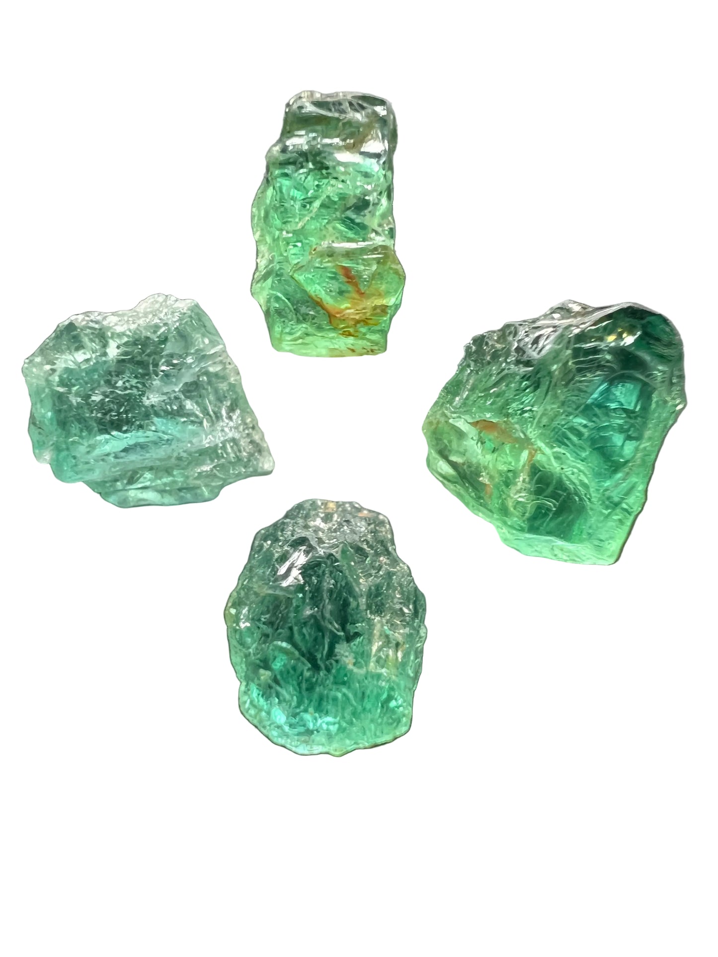 Chrome kornerupine 8.05 cts / 4 pcs