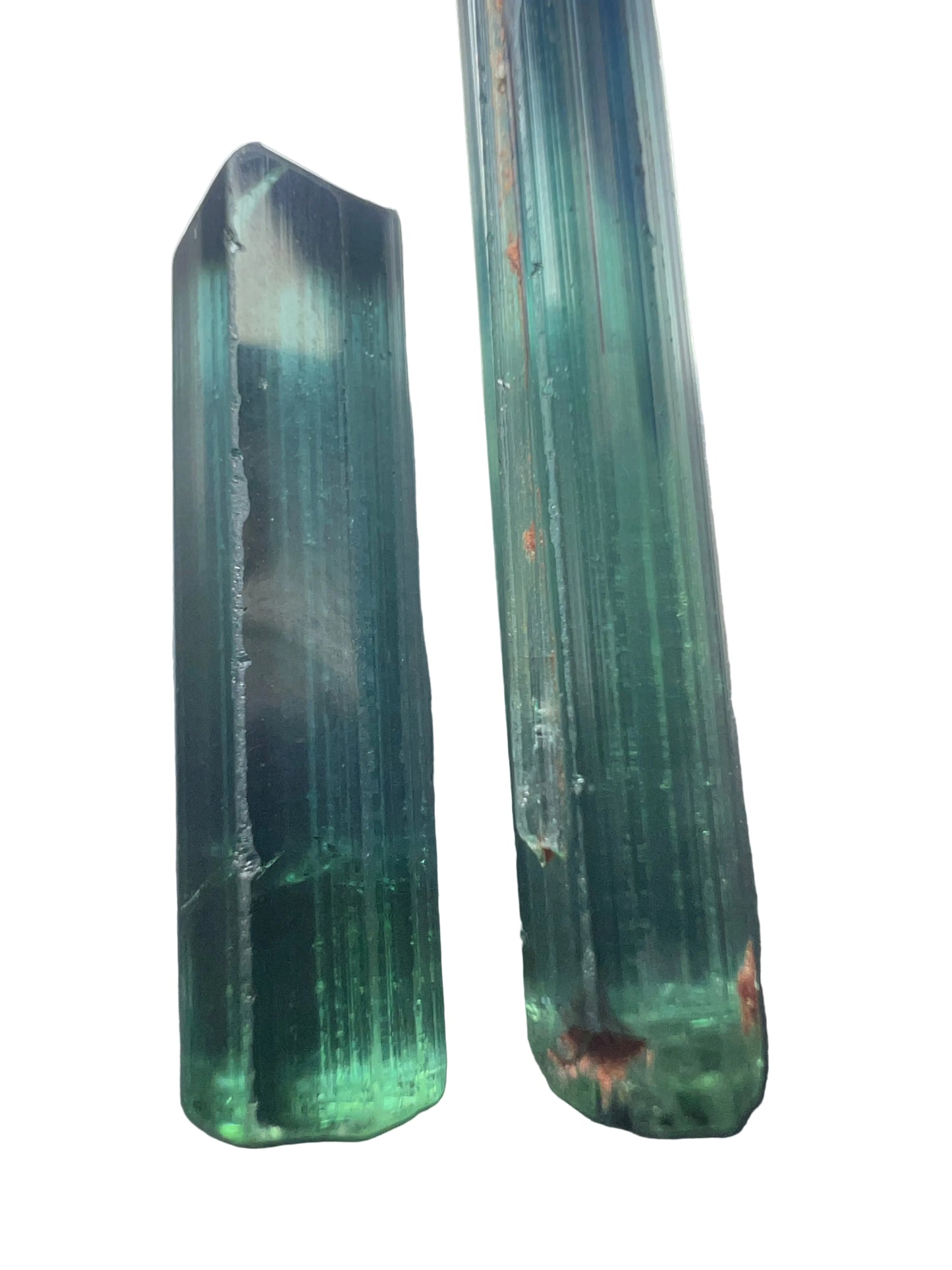 Seafoam tourmalines 19.4 cts