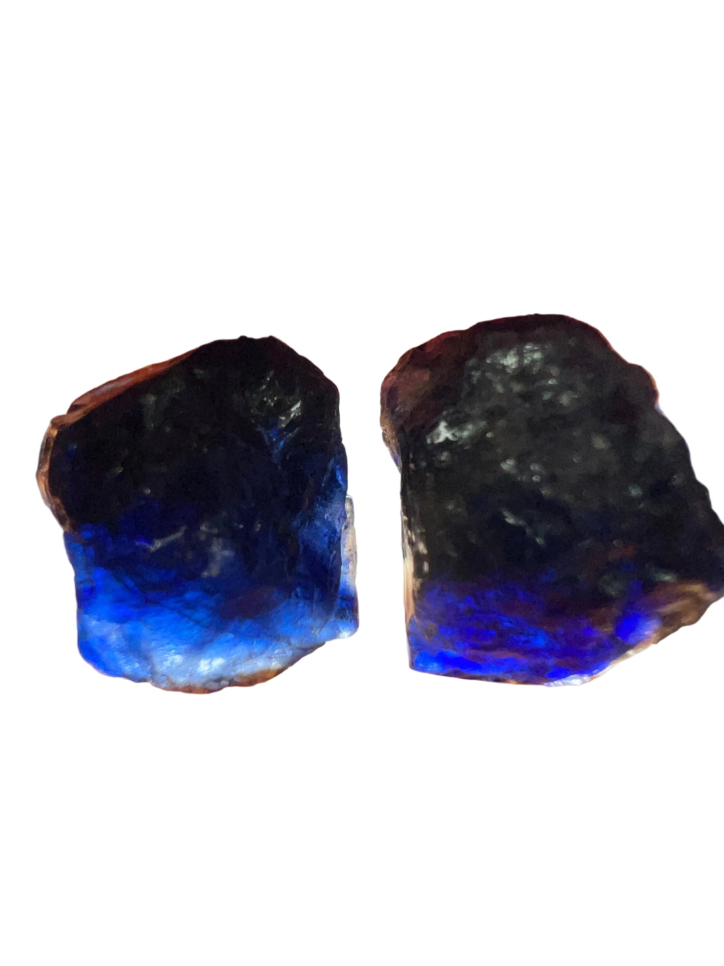 Midnight blue sapphires NH 8 cts