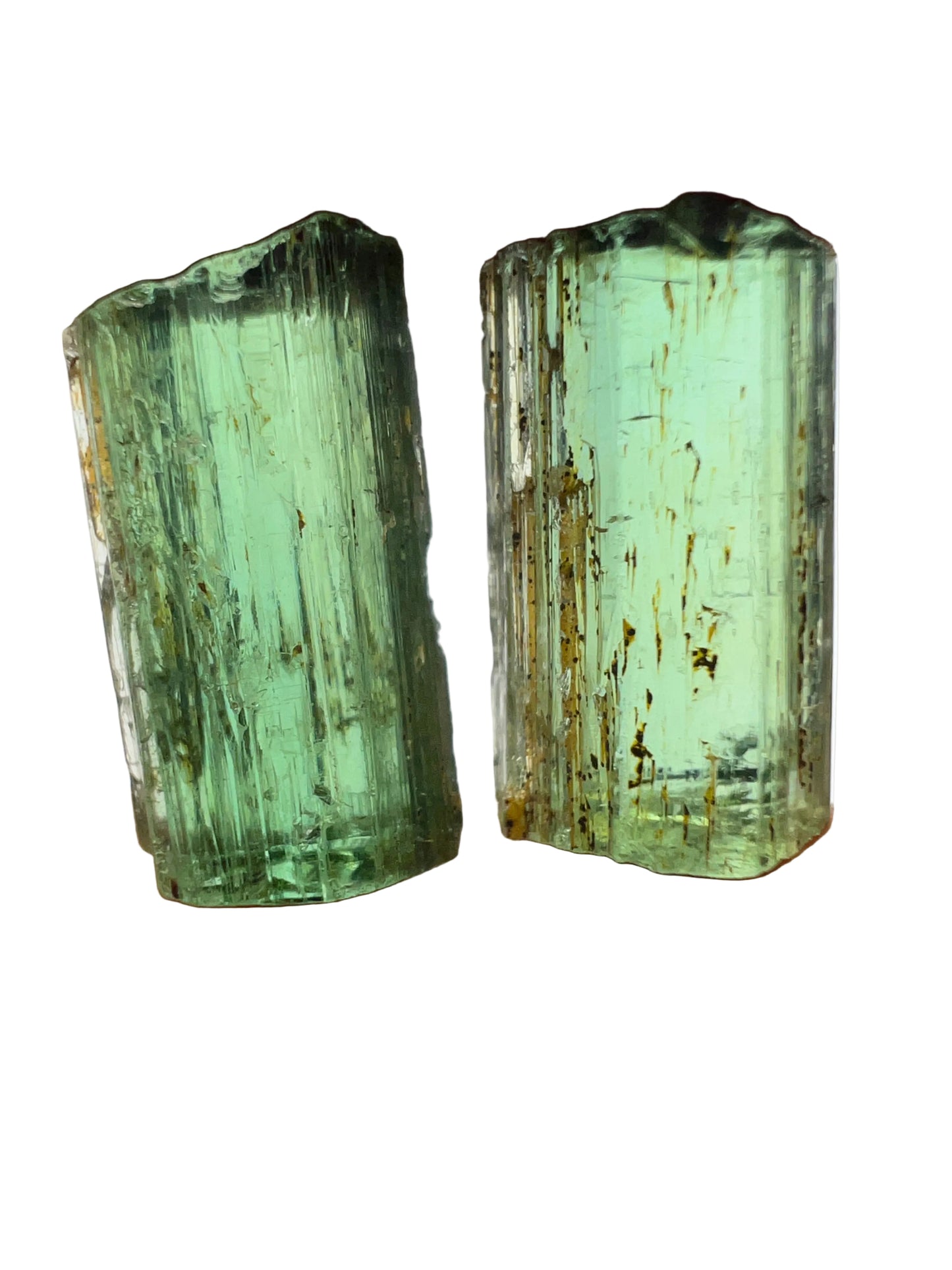 Green lagoon tourmalines 22.8 cts