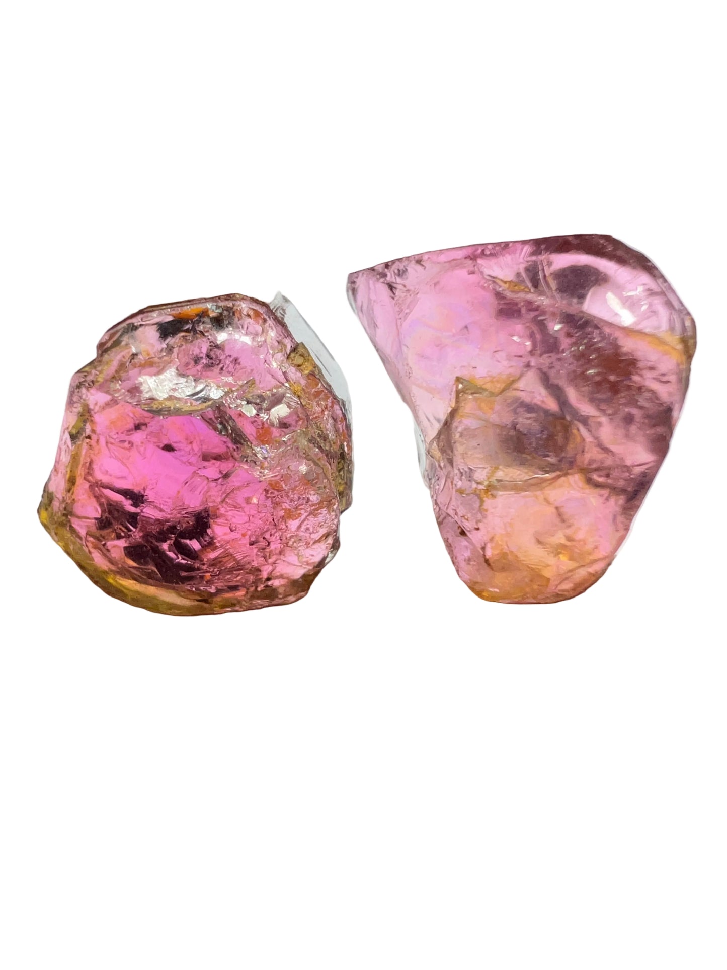 Pink tourmalines 23 cts / 2 pcs