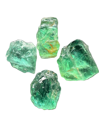 Chrome kornerupine 8.05 cts / 4 pcs