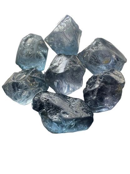 Blue grey spinel 20 cts / 7 pcs