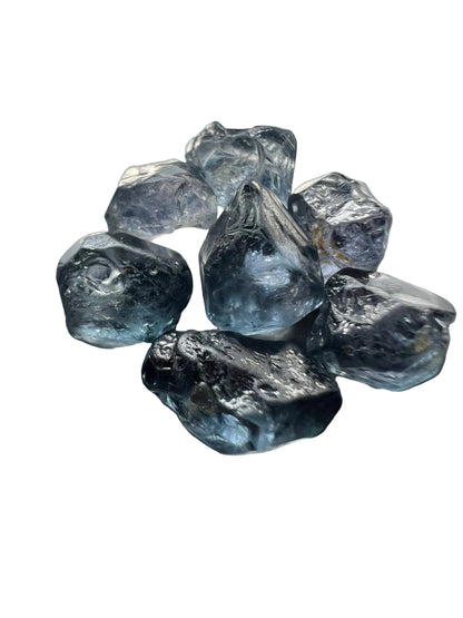 Blue grey spinel 20 cts / 7 pcs
