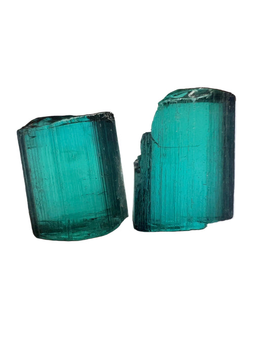 Blue lagoon tourmalines 27.2 cts