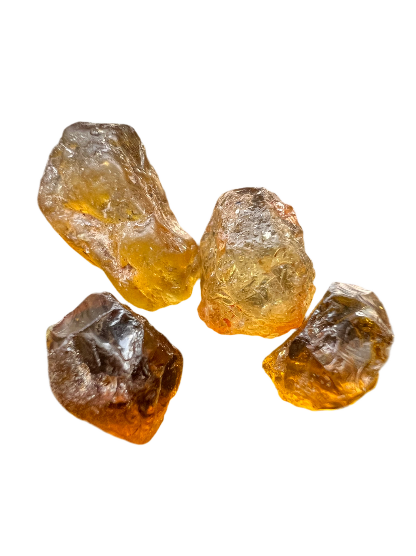 Yellow sapphires NH 9.75 cts / 4 pcs
