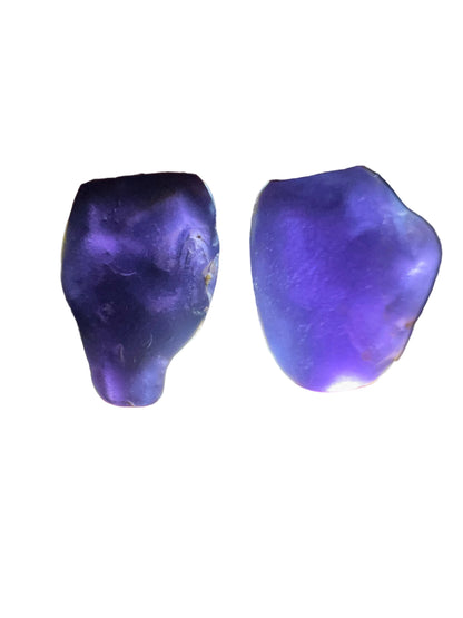 Purple spinels pair 10.4 cts
