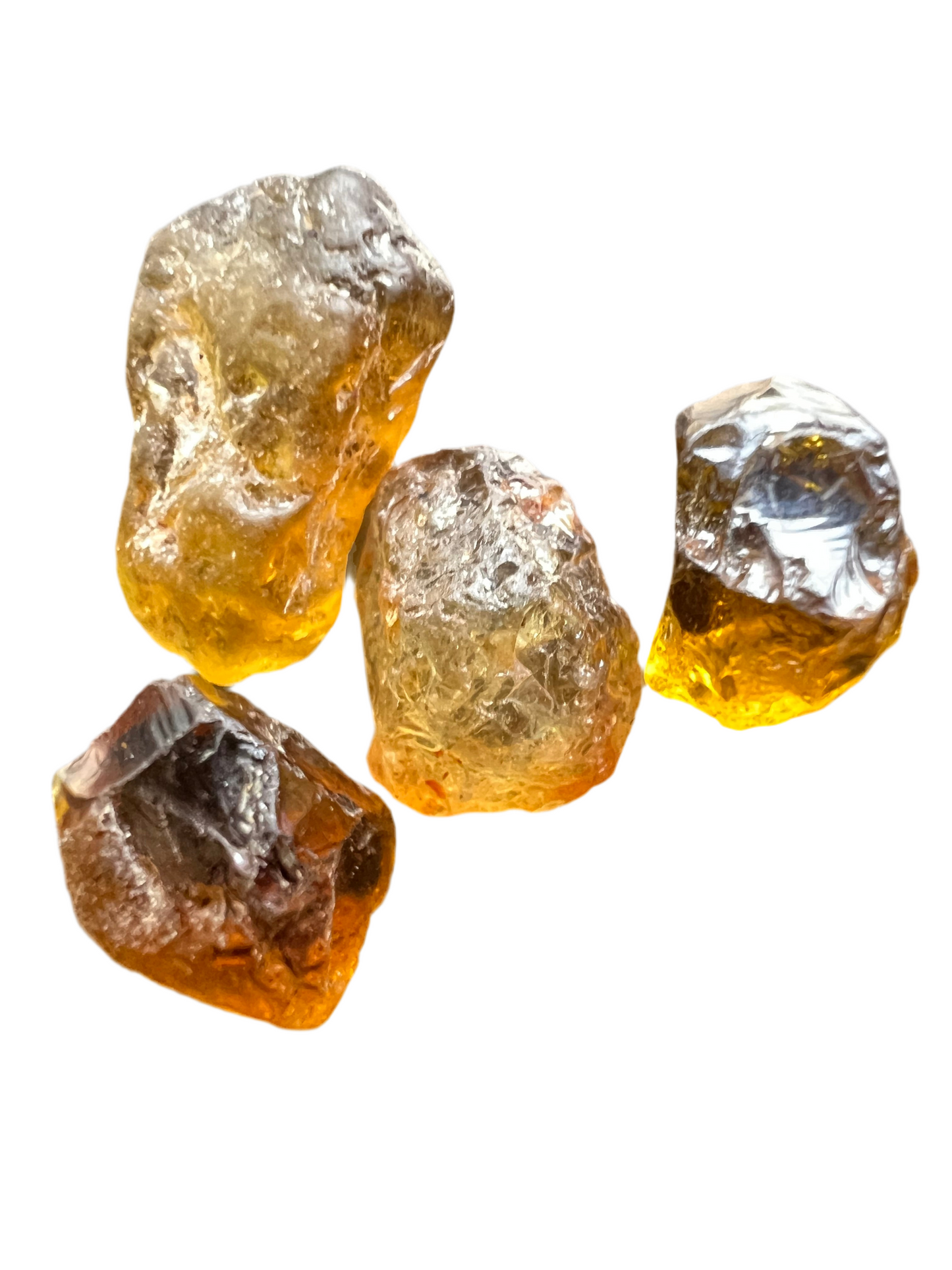 Yellow sapphires NH 9.75 cts / 4 pcs