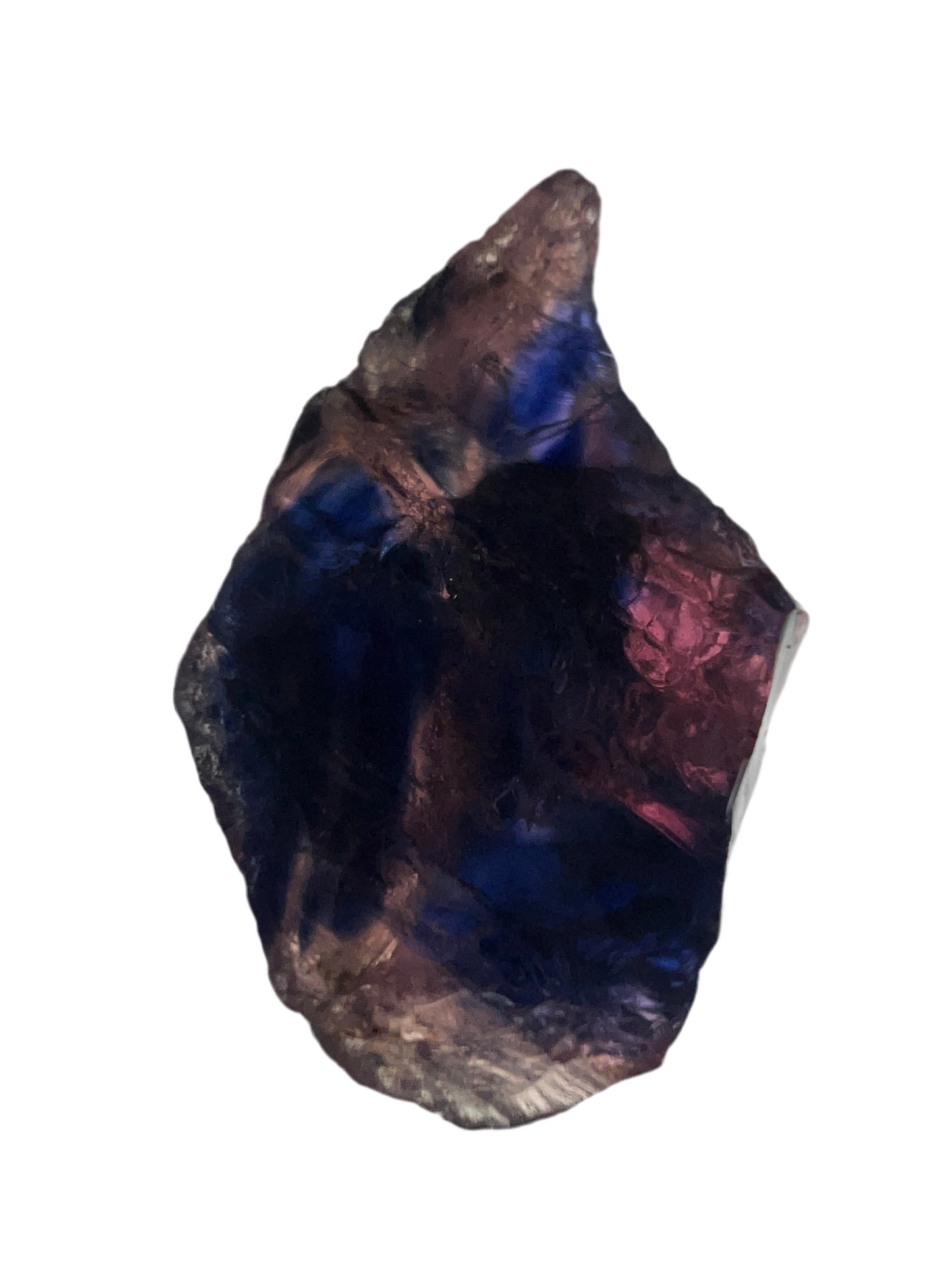 Particolored sapphire 5.35 ct