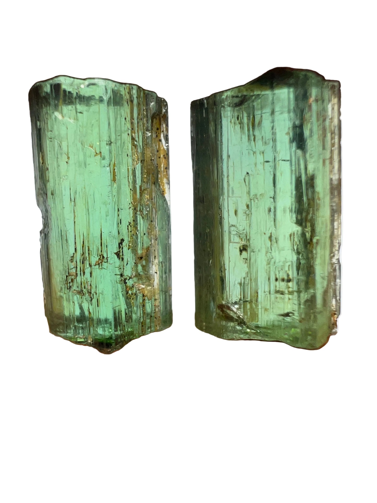 Green lagoon tourmalines 22.8 cts