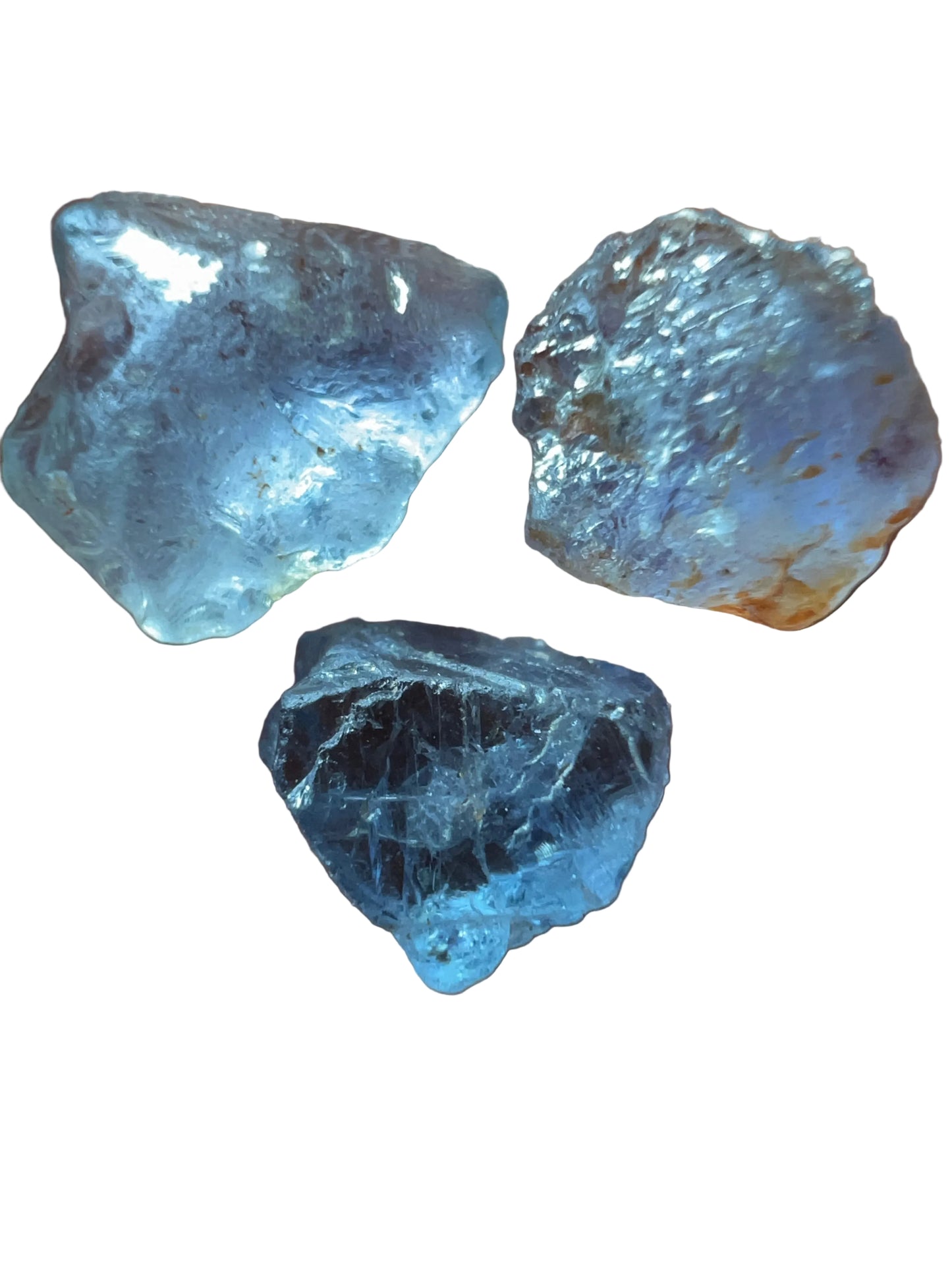 Blue sapphires nh 8.45 cts / 3 pcs