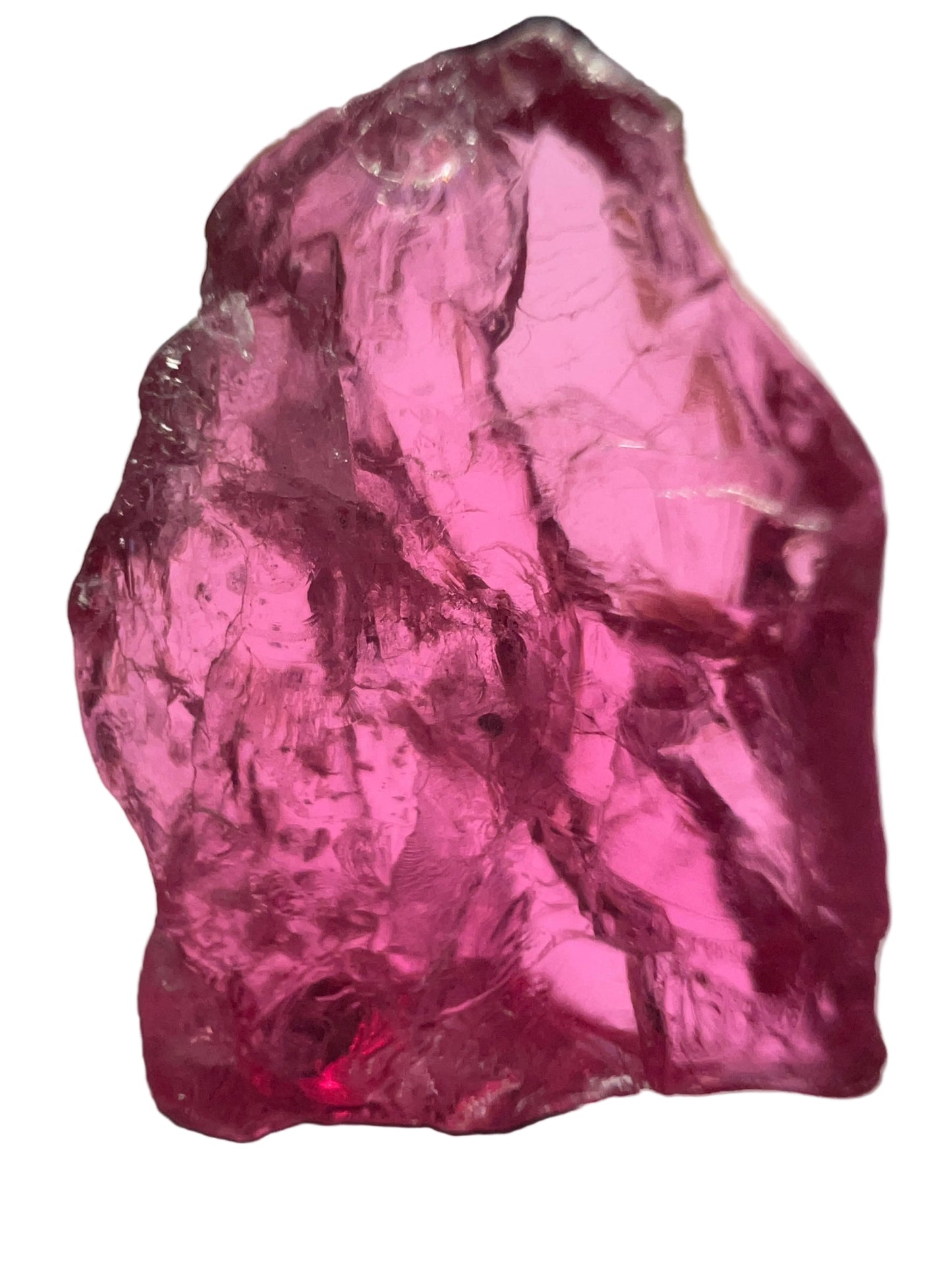 Pinkish red spinel 10.8 cts