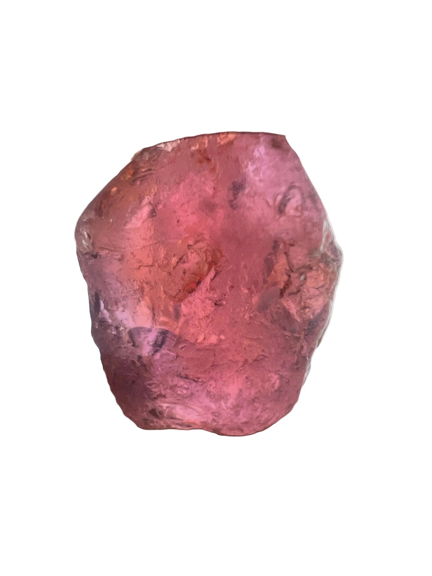 Pink red "pad" sapphire nh 6.75 cts