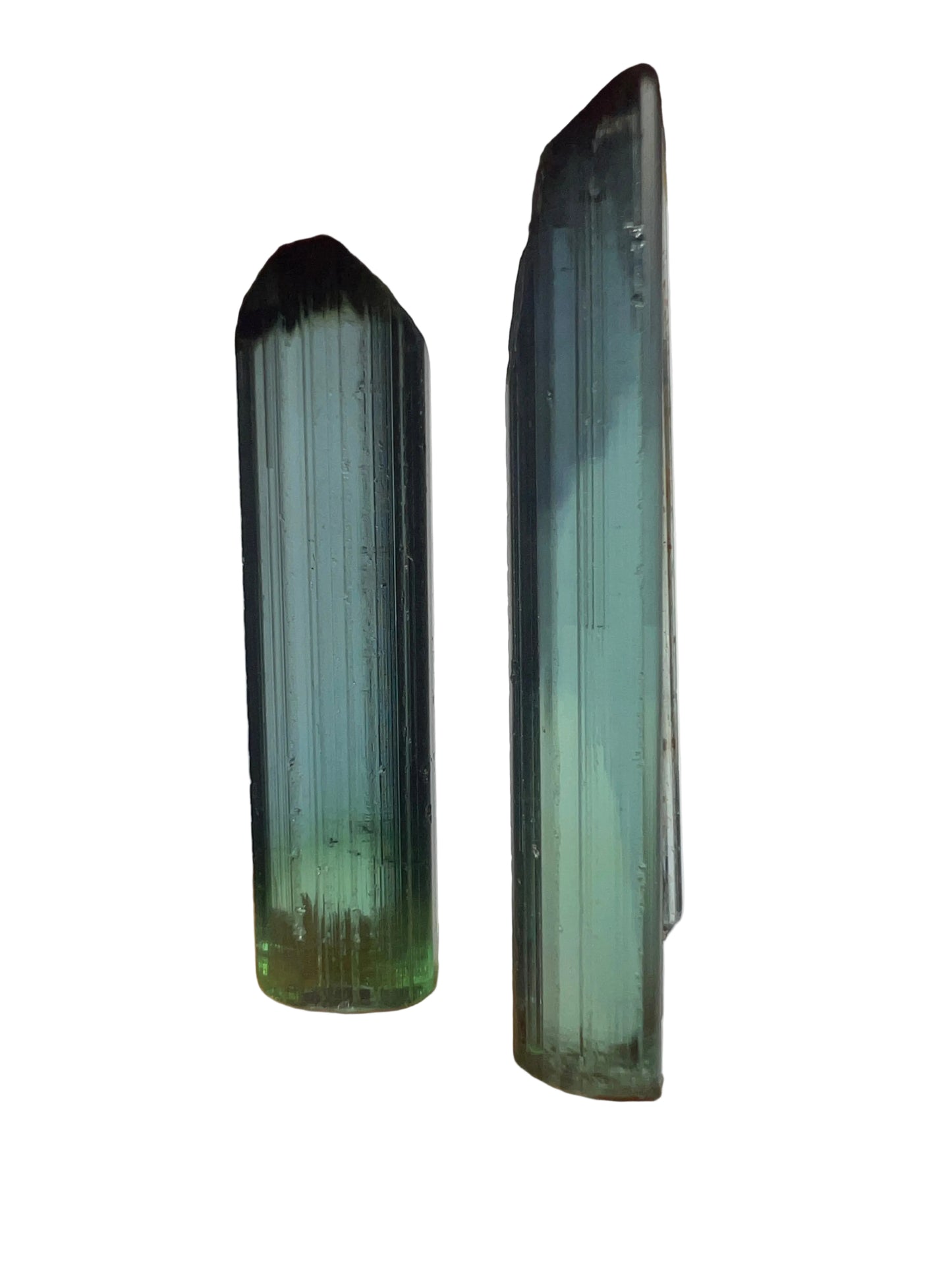 Seafoam tourmalines 19.4 cts