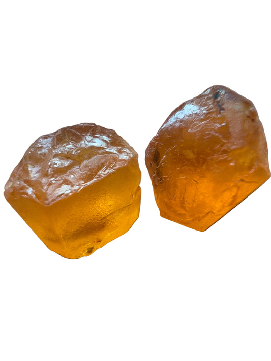 Mandarin garnets 8.2 cts / 2 pcs