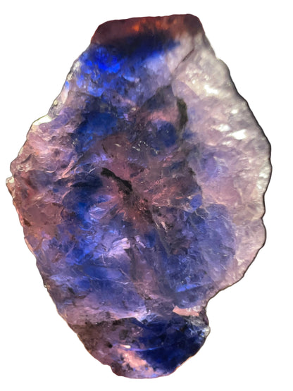 Bi color sapphire nh 22.05 cts