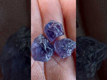 Blue / purple sapphires 7.7 cts