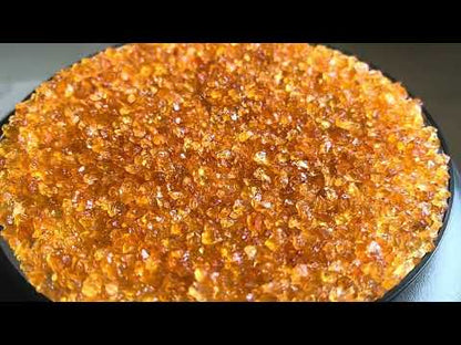 Mandarin garnets