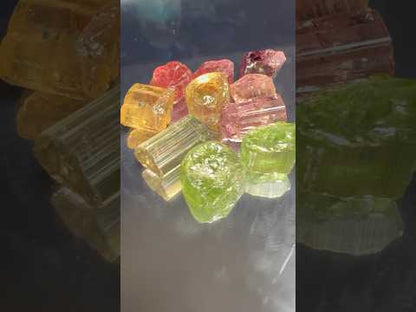 Tourmaline multicolor lot 79.7 cts