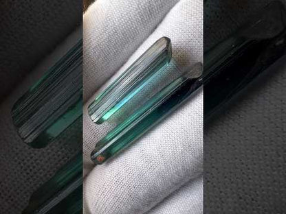 Seafoam tourmalines 19.4 cts