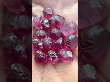 Bubblegum pink garnets 52.64 ct