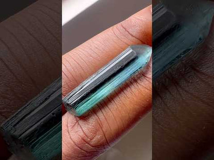 Seafoam "lagoon" tourmaline 17 cts