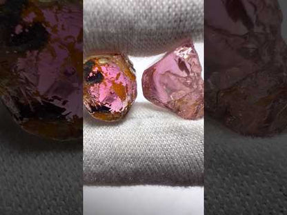 Pink tourmalines 23 cts / 2 pcs