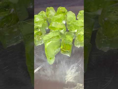 Peridots 43.55 cts / 14 pcs