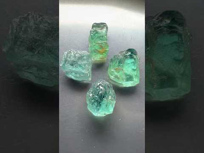 Chrome kornerupine 8.05 cts / 4 pcs